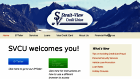What Svcu.com website looked like in 2017 (6 years ago)