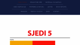 What Sjedi5.com website looked like in 2017 (6 years ago)