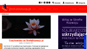 What Strefarozwoju.pl website looked like in 2017 (6 years ago)