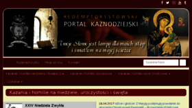 What Slowo.redemptor.pl website looked like in 2017 (6 years ago)