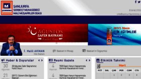 What Sanliurfasmmmo.org.tr website looked like in 2017 (6 years ago)