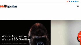 What Seogorillas.ca website looked like in 2017 (6 years ago)
