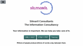 What Silmaril.ie website looked like in 2017 (6 years ago)