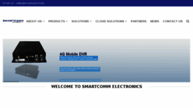 What Smartcomm.biz website looked like in 2017 (6 years ago)