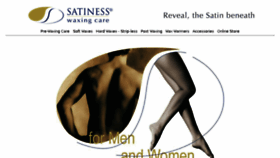 What Satiness.com website looked like in 2017 (6 years ago)