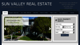 What Sunvalleyproperty.com website looked like in 2017 (6 years ago)