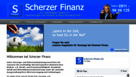 What Scherzer-finanz.de website looked like in 2017 (6 years ago)