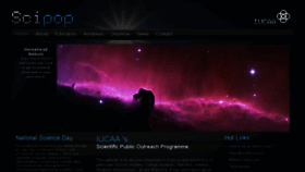 What Scipop.iucaa.in website looked like in 2017 (6 years ago)