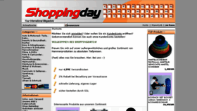 What Shoppingday24.com website looked like in 2017 (6 years ago)