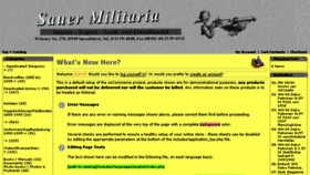 What Sauer-militaria.de website looked like in 2017 (6 years ago)