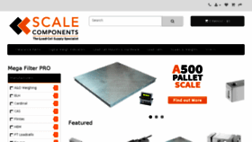What Scalecomponents.com.au website looked like in 2017 (6 years ago)