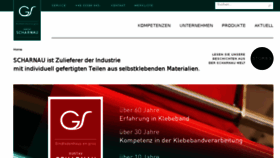 What Scharnau.de website looked like in 2017 (6 years ago)