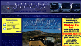What Stefan-bus.pl website looked like in 2017 (6 years ago)