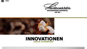 What Sachsenroeder.com website looked like in 2017 (8 years ago)