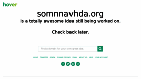 What Somnnavhda.org website looked like in 2017 (6 years ago)
