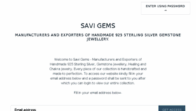 What Savigems.com website looked like in 2017 (6 years ago)