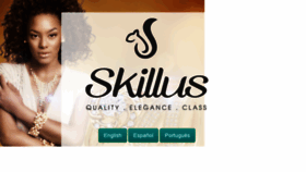 What Skillus.com website looked like in 2017 (6 years ago)