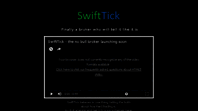 What Swifttick.com website looked like in 2017 (6 years ago)