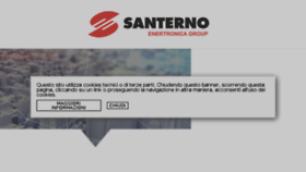 What Santerno.com website looked like in 2017 (6 years ago)