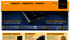 What Solarworld.fr website looked like in 2017 (6 years ago)