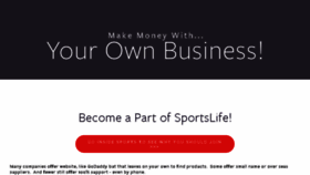 What Sportslife.com website looked like in 2017 (6 years ago)