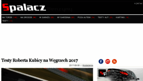 What Spalacz.pl website looked like in 2017 (6 years ago)