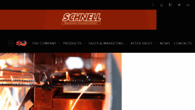 What Schnell.it website looked like in 2017 (6 years ago)