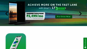 What Smart.com.ph website looked like in 2017 (6 years ago)