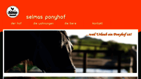 What Selmas-ponyhof.de website looked like in 2017 (6 years ago)