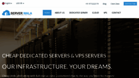What Serverwala.org website looked like in 2017 (6 years ago)