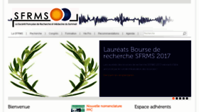 What Sfrms-sommeil.org website looked like in 2017 (6 years ago)
