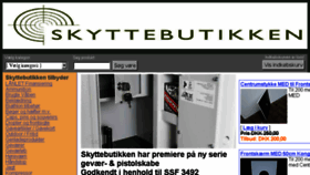 What Skyttebutik.dk website looked like in 2017 (6 years ago)