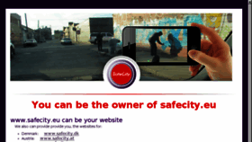 What Safecity.eu website looked like in 2017 (6 years ago)