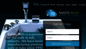 What Safetybath.com website looked like in 2017 (6 years ago)