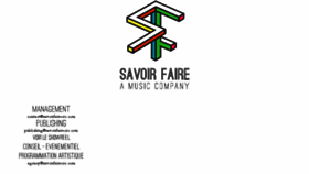 What Savoirfairecie.com website looked like in 2017 (6 years ago)