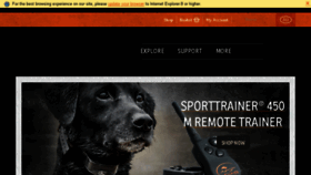What Sportdog.com.au website looked like in 2017 (6 years ago)