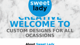 What Sweetladydesigns.com website looked like in 2017 (7 years ago)
