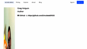 What Simulatedgreg.gitbooks.io website looked like in 2017 (6 years ago)