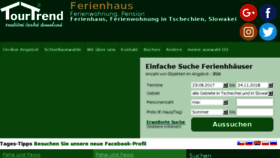 What Superferienhauser.de website looked like in 2017 (6 years ago)
