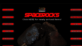 What Spacerocksuk.com website looked like in 2017 (6 years ago)