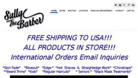 What Sanfordbarbershop.net website looked like in 2017 (8 years ago)