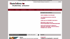 What Skatteinform.dk website looked like in 2017 (6 years ago)