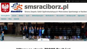 What Smsraciborz.pl website looked like in 2017 (6 years ago)