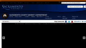 What Sacsheriff.com website looked like in 2017 (6 years ago)