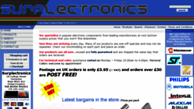 What Surplectronics.com website looked like in 2017 (6 years ago)