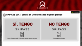 What Skipasselcolorado.com website looked like in 2017 (6 years ago)