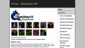 What Sketchleyhill.leics.sch.uk website looked like in 2017 (6 years ago)