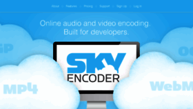 What Skyencoder.com website looked like in 2017 (6 years ago)