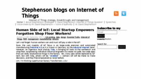 What Stephensonstrategies.com website looked like in 2017 (6 years ago)