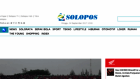 What Solopos.net website looked like in 2017 (6 years ago)